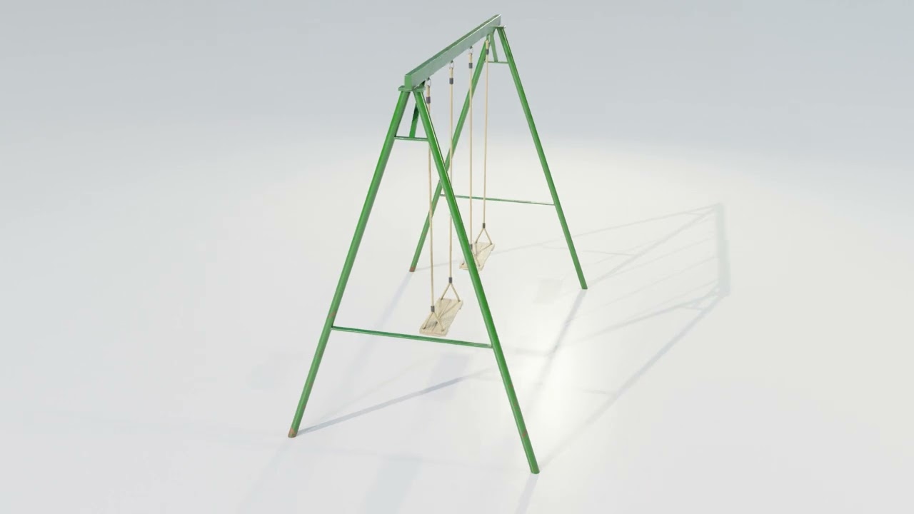 Balan&ccedil;o met&aacute;lico Modelo 3D