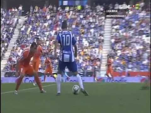 Espanyol - Xerez (Liga BBVA 2009/2010: Resumenes 5ª Jornada)