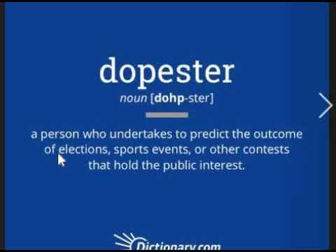 Word of the day dopester
