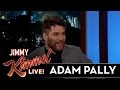 Adam Pally Makes a Grand Entrance