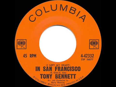 1962 HITS ARCHIVE: I Left My Heart In San Francisco - Tony Bennett