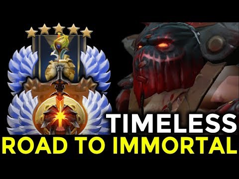 MASTER TIMELESS on ROAD TO IMMORTAL WITH PUDGE | GENIUS PUDGE