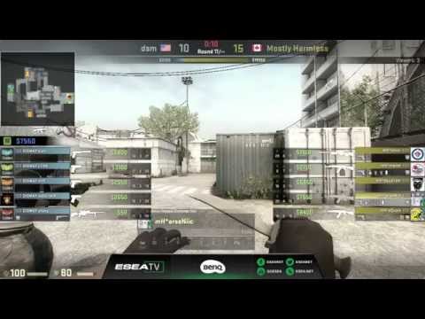 ESEA Main Season 17 Playoffs: Dismay vs Mostly Harmless CS: GO Match VOD with Commentary