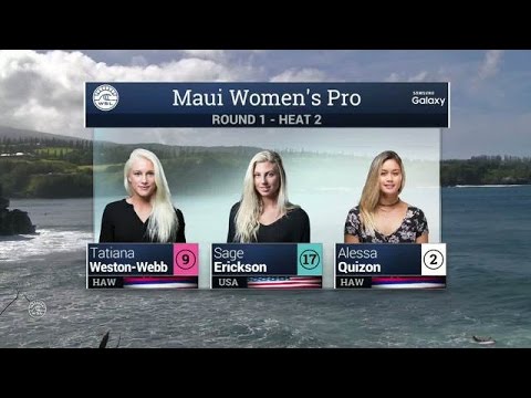 2016 Maui Women's Pro: Round One, Heat 2