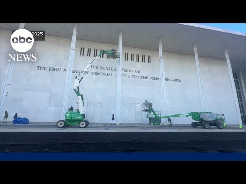 DOJ appeals Kennedy Center ruling ahead of deadline to remove Trump’s name