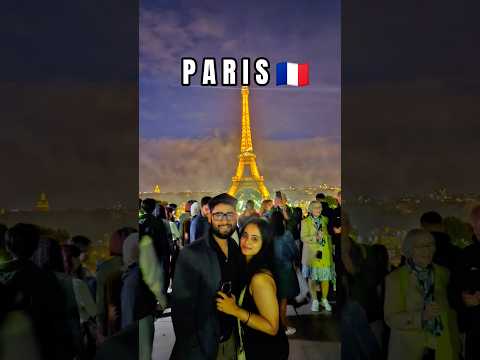 PARIS 🇫🇷 #paris #honeymoon #ytshorts