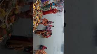 preview picture of video 'छठ व्रत के दौरान भगवान भाष्कर की आराधना- राजमहल गंगा घाट ।'