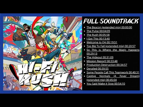 Hi-Fi RUSH OST 🎵 - Full Soundtrack - Original Music 4K