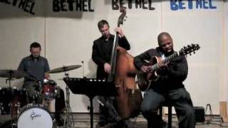 Terrence Brewer Trio at Cafe Bethel Performing 