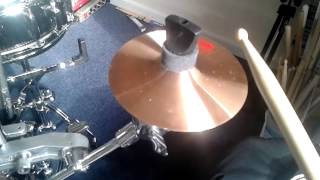 Video thumbnail for Paiste 2002 6" accent cymbal by Niebxz
