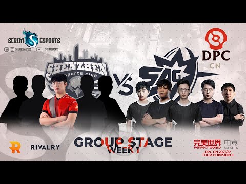ShenZhen vs Sparking Arrow Gaming - DPC CN 2021/22 Tour 1: Division II - Group Stage - Week 1