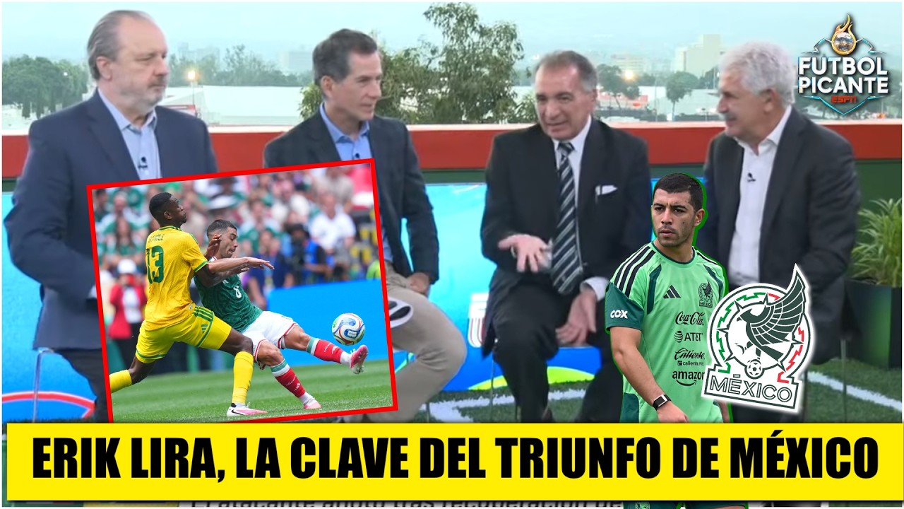LIRA fue la MENTE MAESTRA del triunfo de MÉXICO ante SUDÁFRICA para prensa europea | Futbol Picante