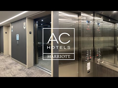 Nicely Modded United States Hydraulic Elevators - AC Hotel - Pleasanton, CA