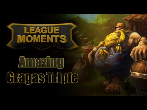 League Moments: Amazing Gragas Triple