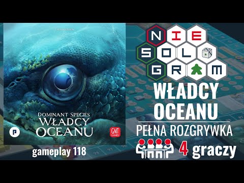 DOMINANT SPECIES: Władcy Oceanu | pełna rozgrywka na 4 graczy