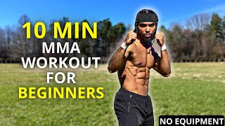 Download lagu 10 Min MMA Workout For Beginners | EASY Combat Moves mp3