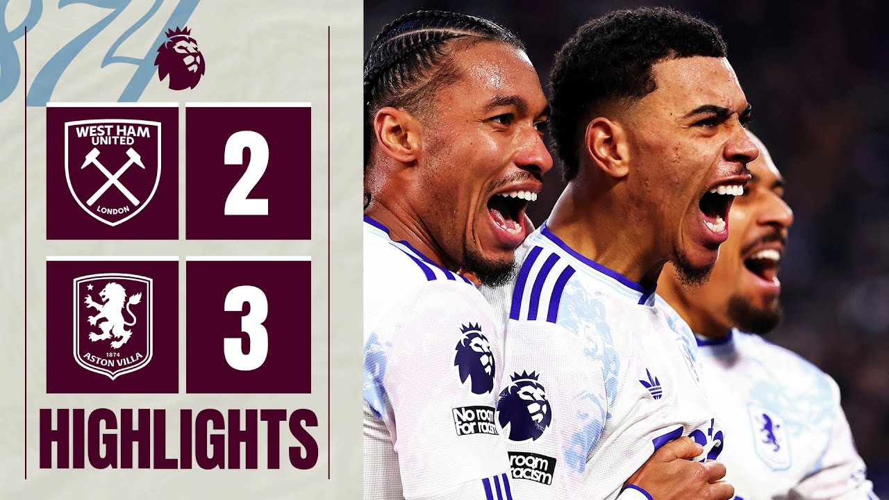 Highlights: West Ham vs Aston Villa