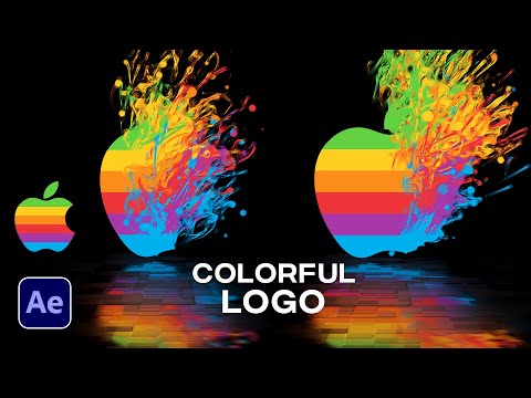Easy After Effects Tutorial Particles Logo Text Animation Download Free Template