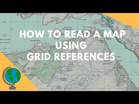 How to read Maps - Grid References (Geography Skills)