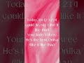 Nicki Minaj Are You Gone Already Lyrics