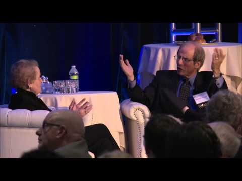 Dr. Madeleine Albright with Michael Krasny