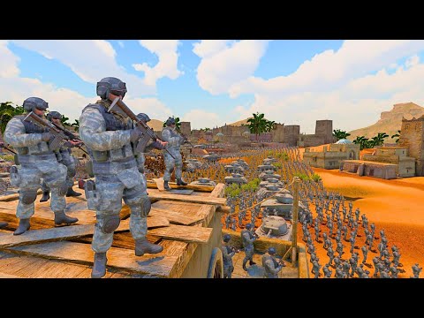 30,000 Special Forces VS 1,000,000 Zombies City Invasion | UEBS 2