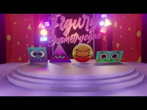 Beti  śpiewa dla dzieci - Figury geometryczne  (Kwadrat, Trójkąt, Koło, Prostokąt)