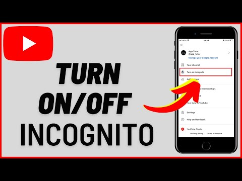 How To Enable / Disable Incognito Mode On YouTube | YouTube Incognito Mode (iOS & Android)