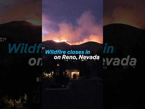 Wildfire near Reno, Nevada forces evacuations | DW News