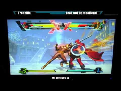 WNF UMvC3 2012 1.3 Tronzilla vs  [coL.CC] Combofiend