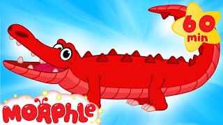 My Pet Crocodile - (Learn About Real & Pretend) + 1 hour My Magic Pet Morphle compilation for kids!
