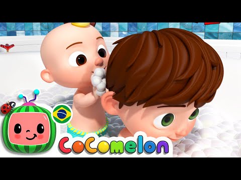 CoComelon em Português | Canção do Banho | Músicas Infantis | Desenhos Animados