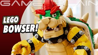The Mighty Bowser LEGO Set Revealed! (Shoot Fire, Pose, Intimidate Plumbers!)
