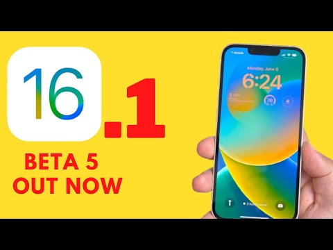iOS 16.1 Developer Beta 5 Out Now !! what’s New!! How To Install !! Fix Update Not Showing