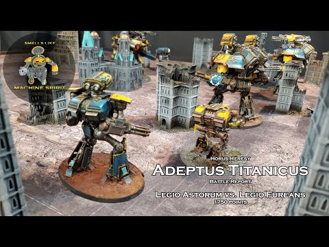 Adeptus Titanicus Battle Report Ep. #7  - Astorum vs. Fureans