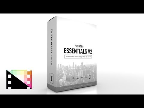 ProIntro Essentials V2 - Introductory Titles for Final Cut Pro X   Pixel Film Studios