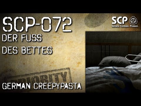 SCP-072: The Foot of the Bed - German Creepypasta (Horror, Horror, Audiobook) GERMAN