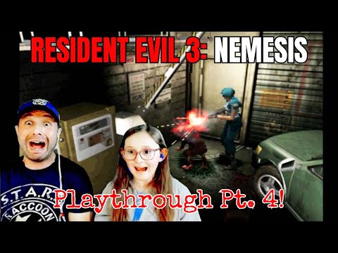 Classic RESIDENT EVIL 3: NEMESIS - Playthrough Pt. 4!