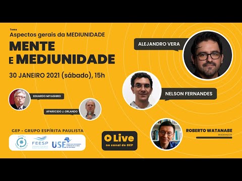 [ LIVE ]  GEP - MENTE E MEDIUNIDADE