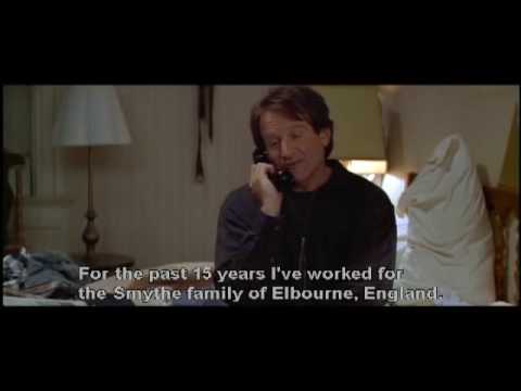 Mrs Doubtfire : applying for a special job (continued)