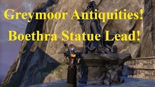 ESO Greymoor Antiquities! Boethra Statue Lead!