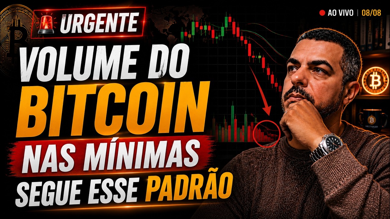 Urgente: Volume do Bitcoin nas mínimas históricos: o que isso significa para o mercado