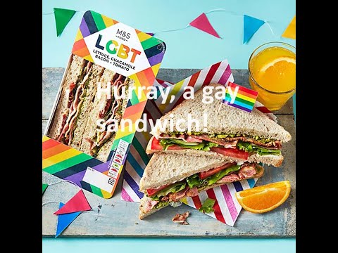 Marks & Spencer introduce a Pride sandwich, which references the Jamaican flag