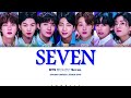 BTS - ‘Seven’ AI cover lyrics (Eng) orignal Jungkook ft. Latto
