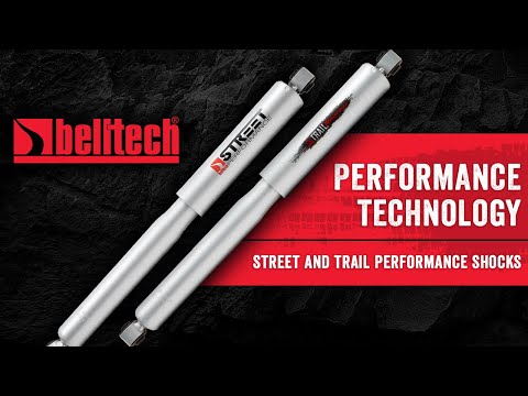 Belltech 2015 Ford F150 SuperCab Street Performance Lowered Shock Absorber Set