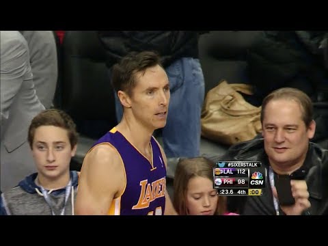 Steve Nash 19 Points, 5 Assists @ Philadelphia 76ers - Full Highlights 07/02/2014