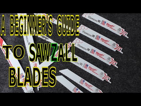 All About Sawzall Blades