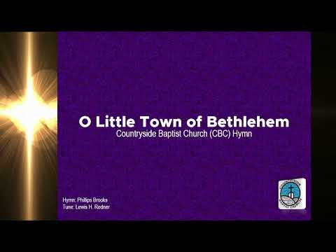 O Little Town of Bethlehem | Christmas Hymn | P. Brooks | L. Redner | CBC Ministries Online PH