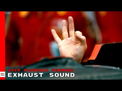 F1 2020 Scuderia Ferrari First Engine Start & Exhaust Sound