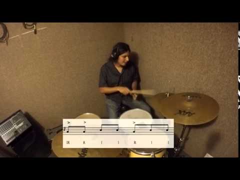 Slick Drum Lick #2 - A Vinnie Colaiuta Flam Lick